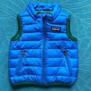 Patagonia down sweater vest for 6 month old